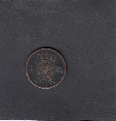 Beschrijving: 1 Cent WILLEM I